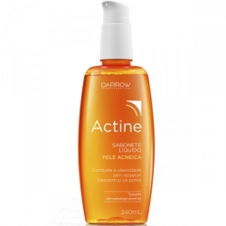 Sabonete Líquido Actine Pele Acneica 240ml.
