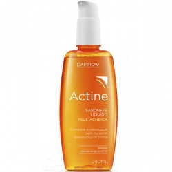 Sabonete Líquido Actine Pele Acneica 240ml.