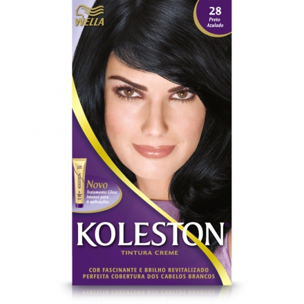 Tintura Koleston Preto Azulado 28