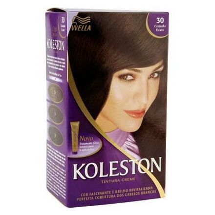 Tintura Koleston Castanho Escuro 30