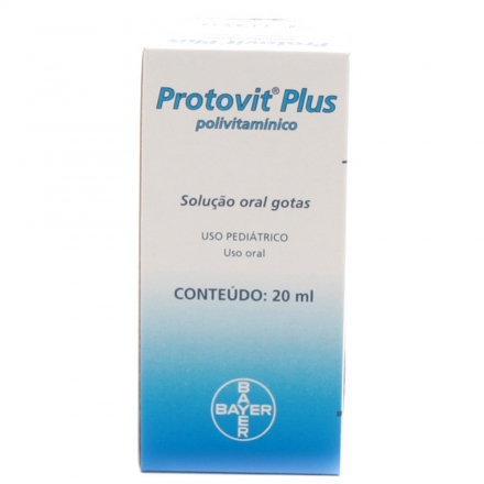 Protovit Plus Gotas  - Contém 20ml. Bayer