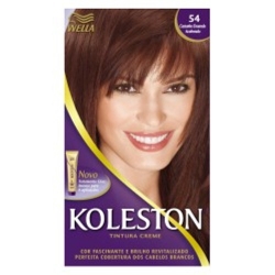 Tintura Koleston Castanho Dourado Acobreado 54