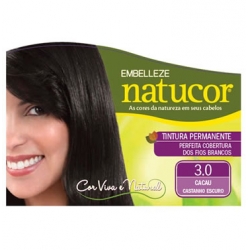 Tintura Natucor Pó 3.0 Cacau. Embelleze Tintura Natucor Pó 3.0 Cacau. Embelleze