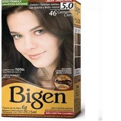 Tintura Bigen 46 Castanho Claro - Contém 6g. Cless Cosméticos