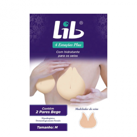 Modelador de Seios Lib 4 Estacões Plus M- Bege