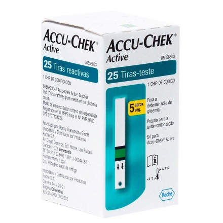 Accu-Chek Active 25 tiras - Roche