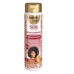 Cond Salon Line Sos Cachos Rícino e Queratina 300ml