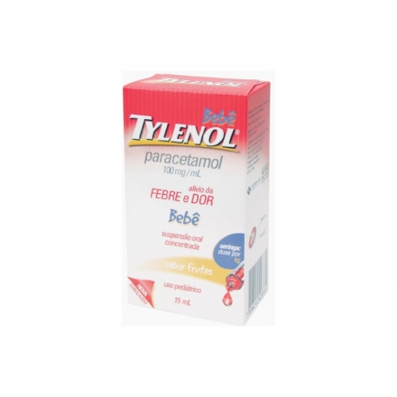 Tylenol Bebê Suspensão Oral Uso Pediátrico - Conteúdo15ml.