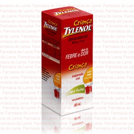 Tylenol Criança  Uso Pediátrico - Conteúdo 60ml.