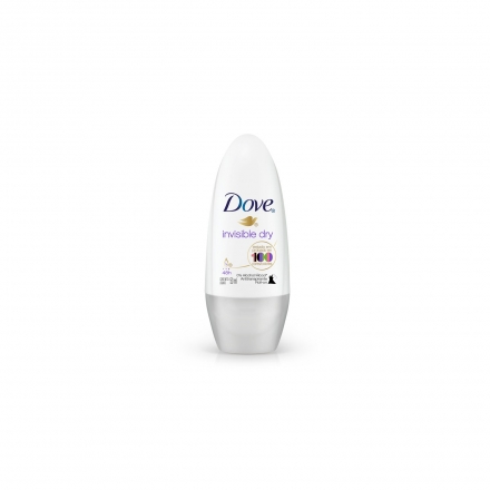Desodorante Roll-on Dove Invisible Dry - Contém 50ml. Unilever Desodorante Roll-on Dove Invisible Dry - Contém 50ml. Unilever
