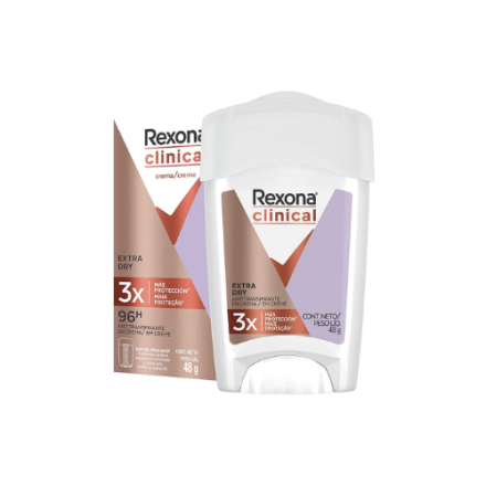 Des Rexona Cr Clinical Extra Dry Women 50gr Des Rexona Cr Clinical Extra Dry Women 50gr