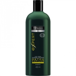 Shampoo Tresemmé Detox Capilar - Contém  400ml. Unilever