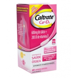 Caltrate 600+D 200 U.I. - Contém 60 Comprimidos Revestidos. Caltrate 600+D 200 U.I. - Contém 60 Comprimidos Revestidos.