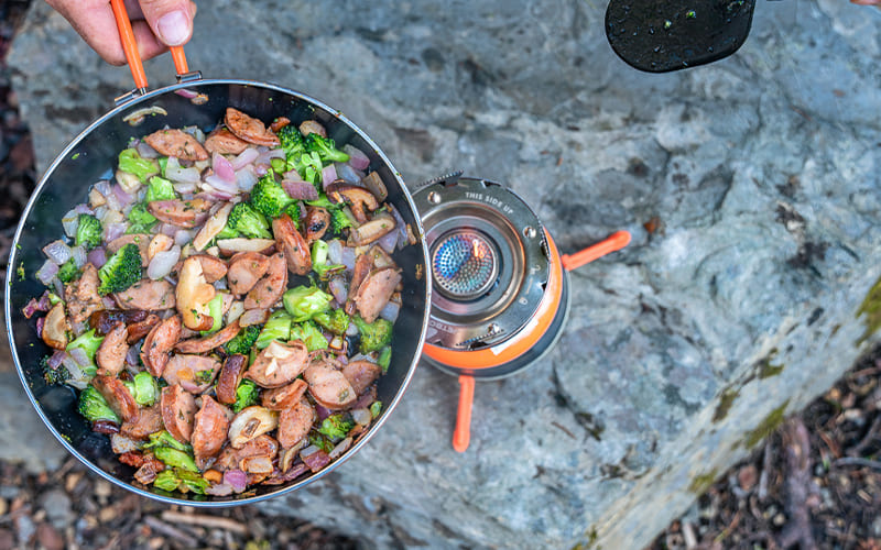 Ideas de comida para hacer backpacking