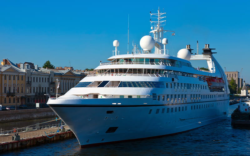 El origen de los cruceros turísticos