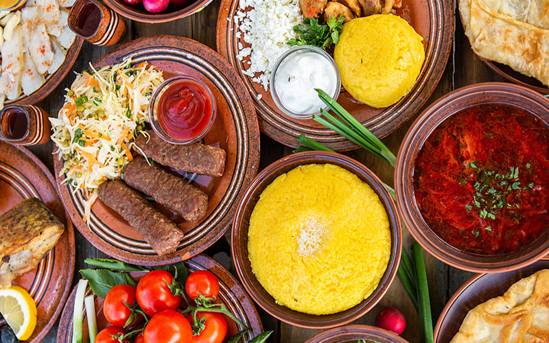 Historia culinaria: la gastronomía de Rumanía