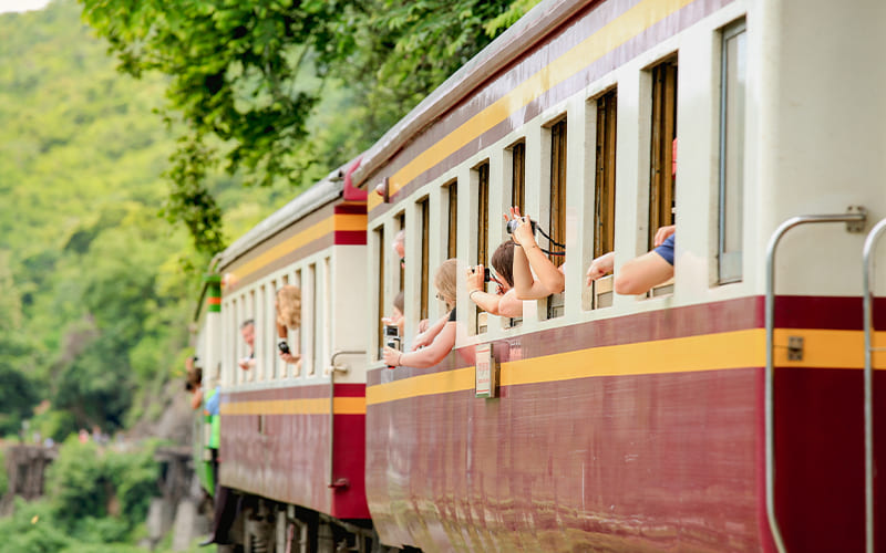 El origen del tren turístico