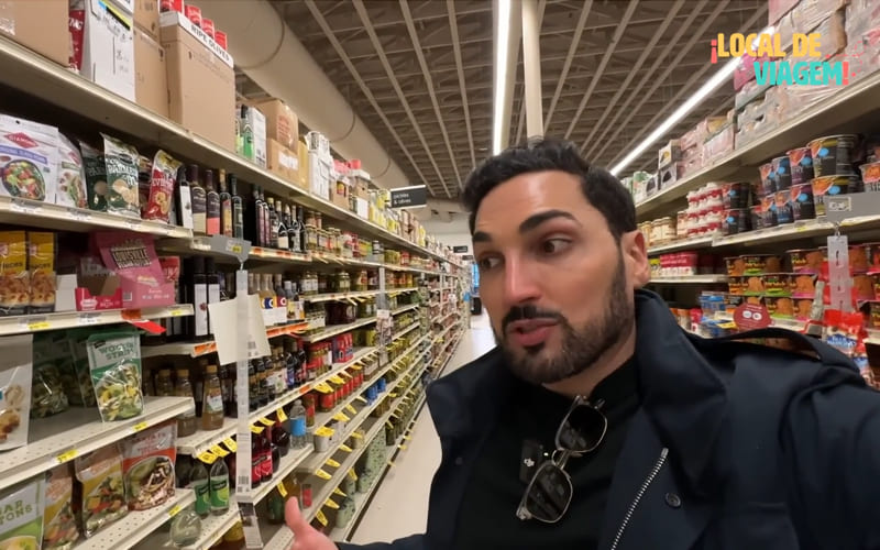 Como é un mercado no Alasca