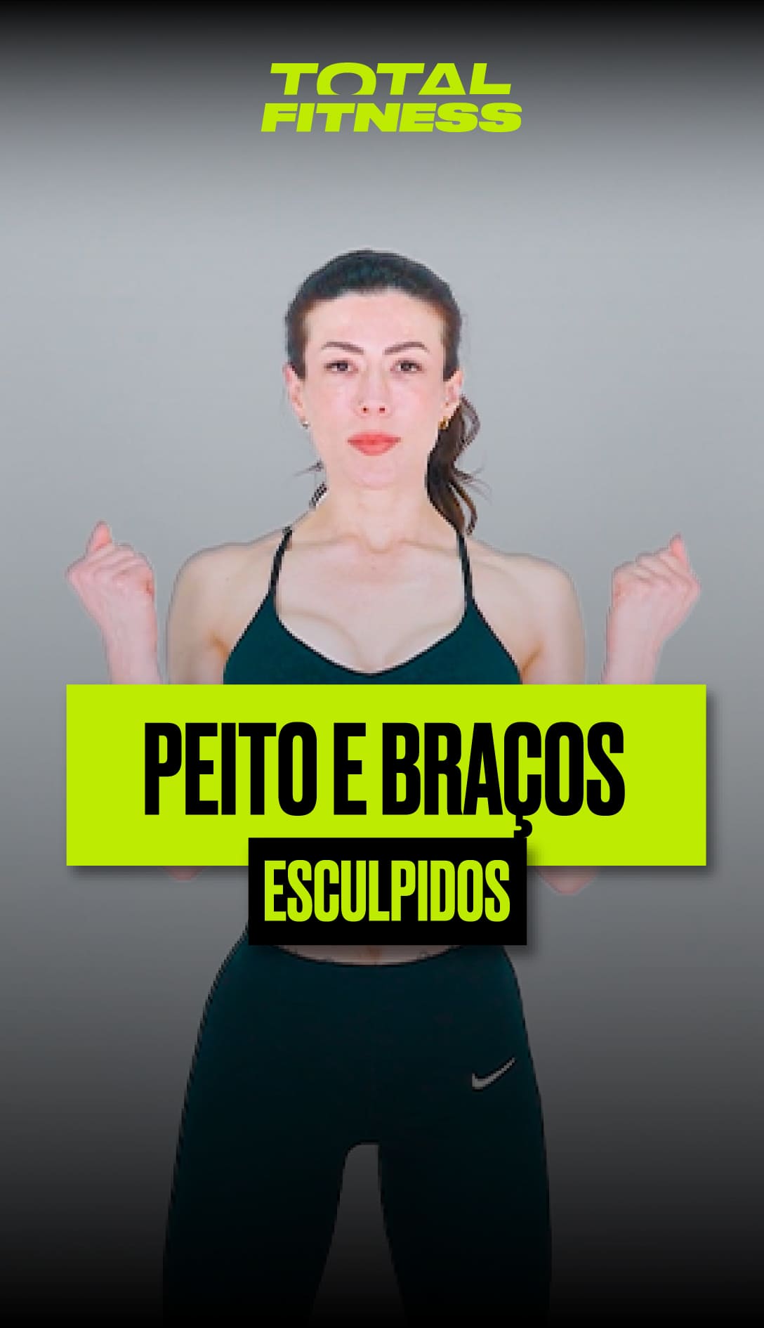 Peito e braços esculpidos