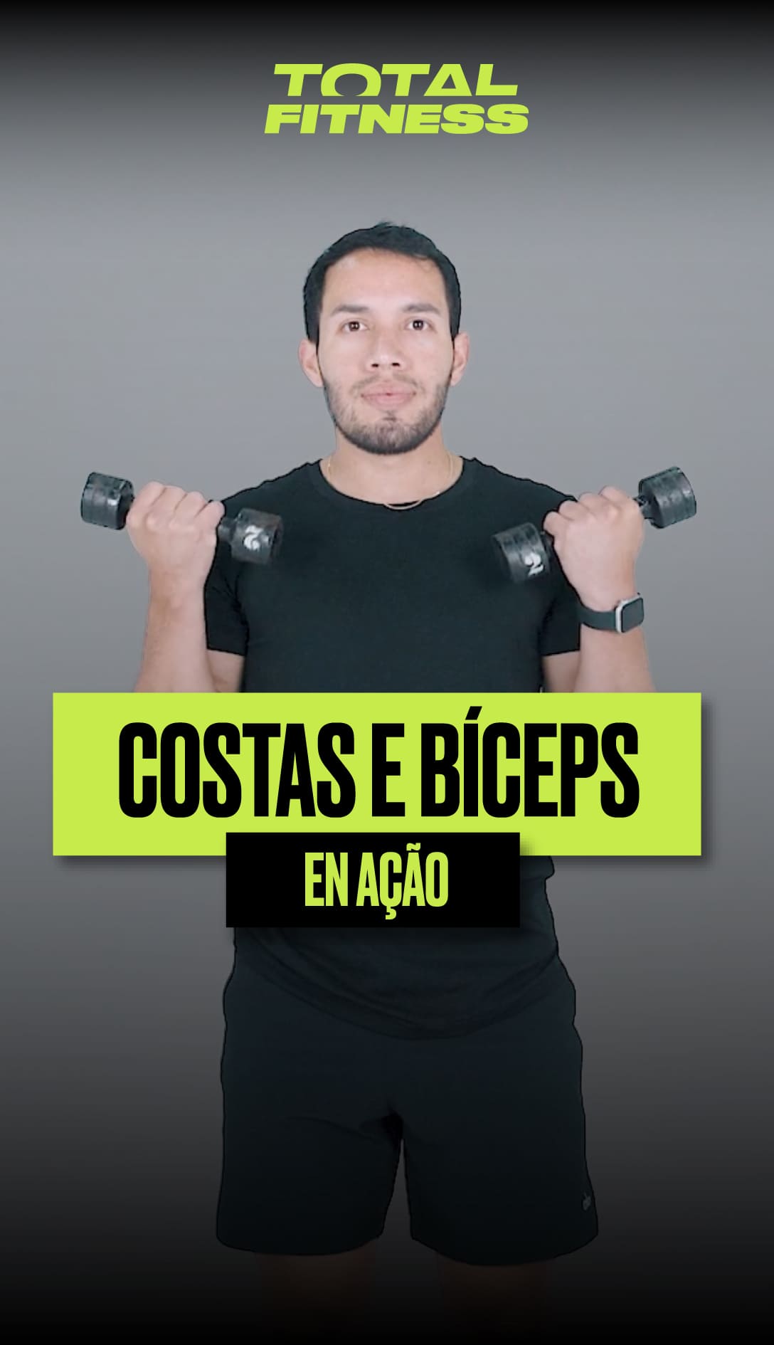 Costas e bíceps en ação