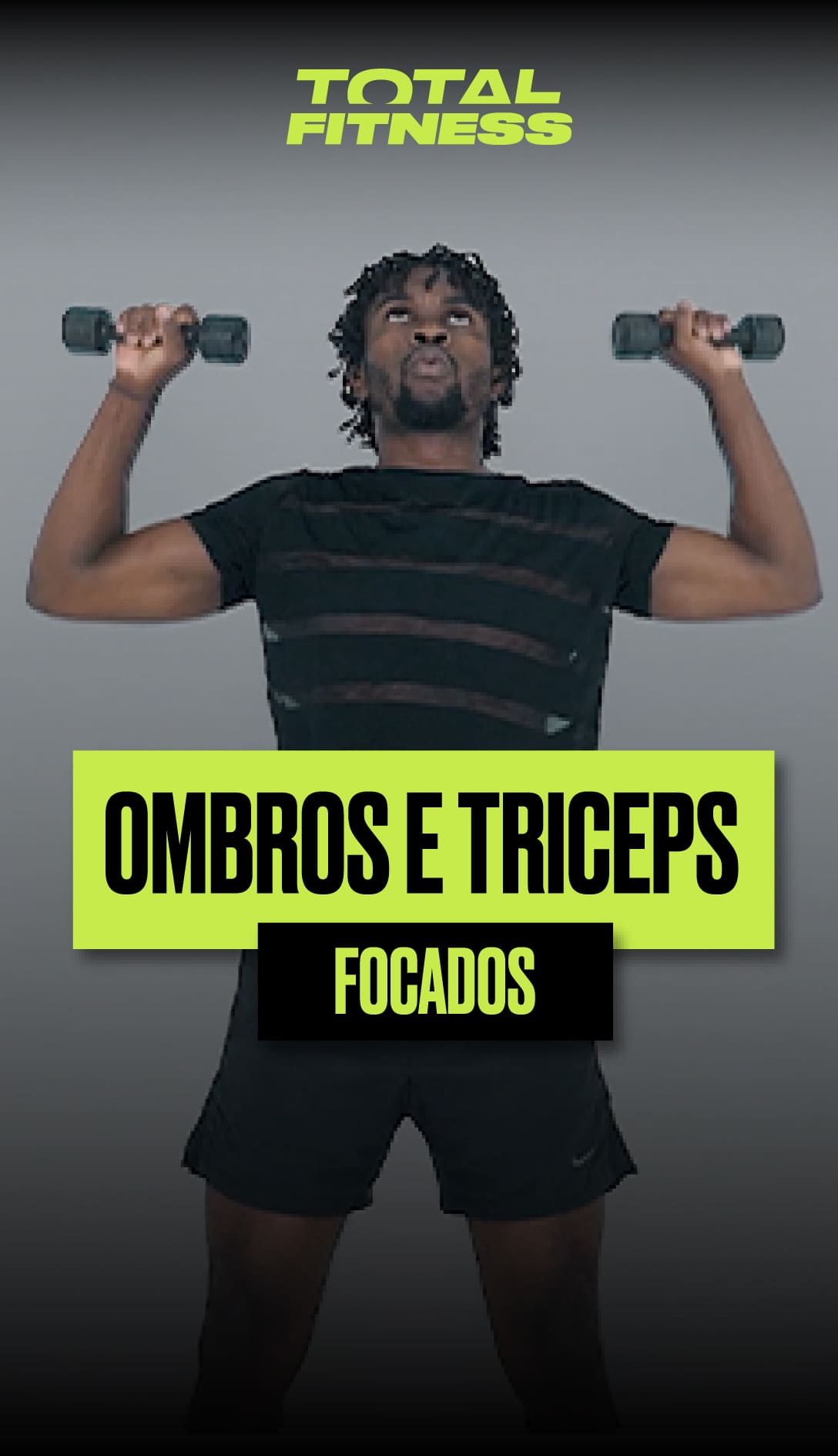 Ombros e triceps focados