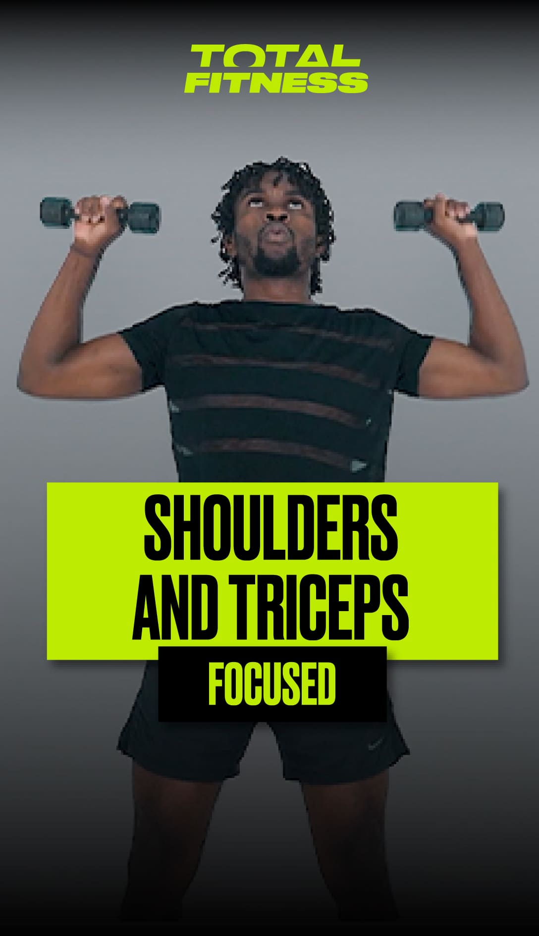 Shoulders and Triceps focused