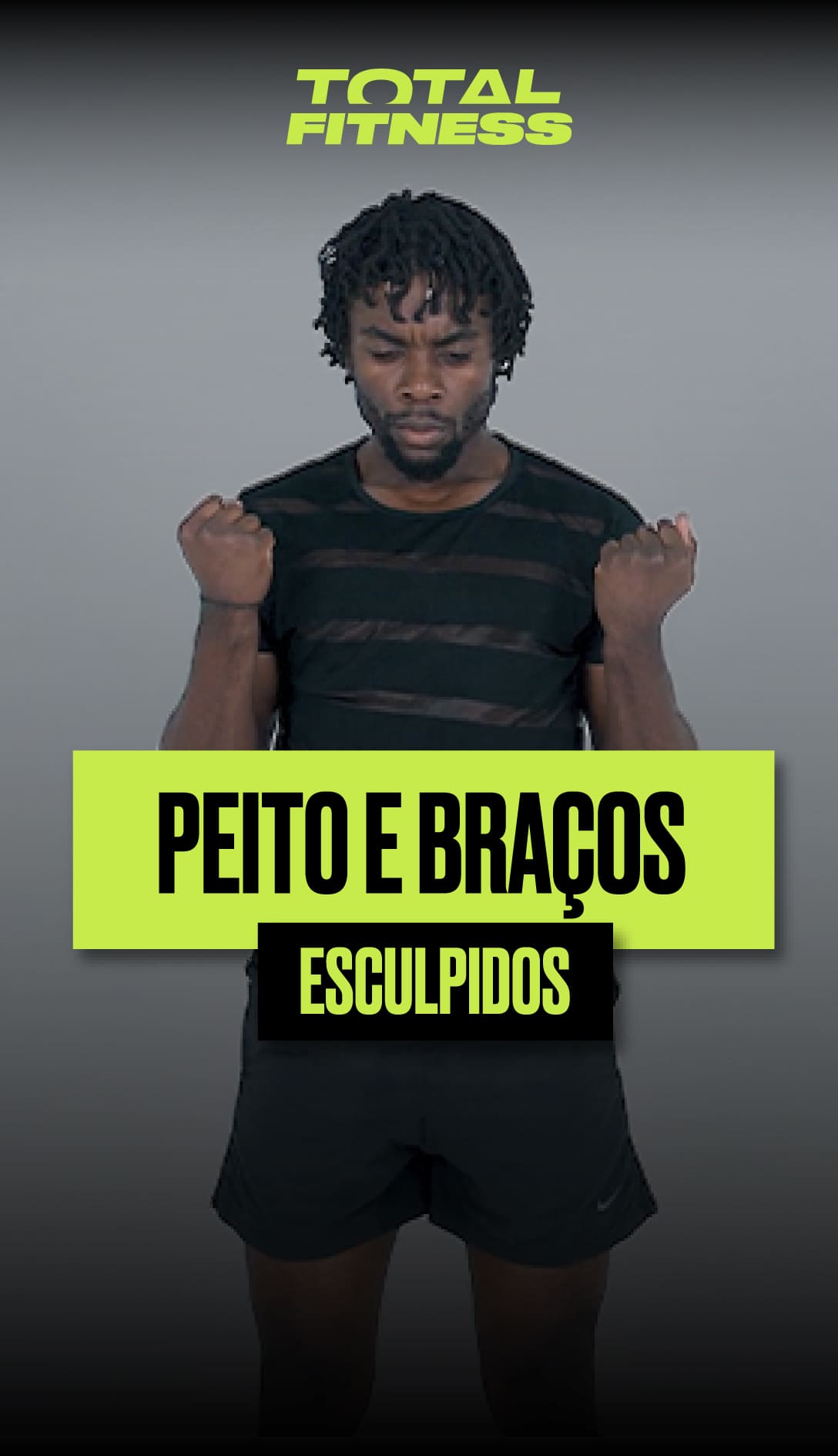 Peito e Braços esculpidos