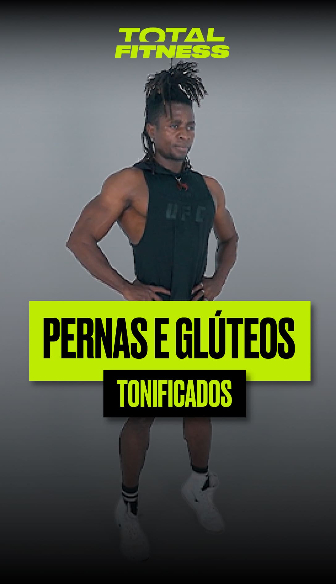 Pernas e glúteos tonificados