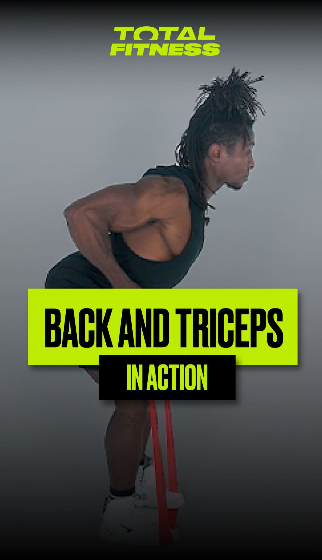Back and triceps in action