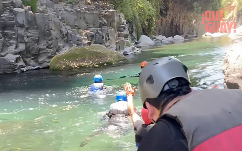 Barranquismo en Radal 7 tazas