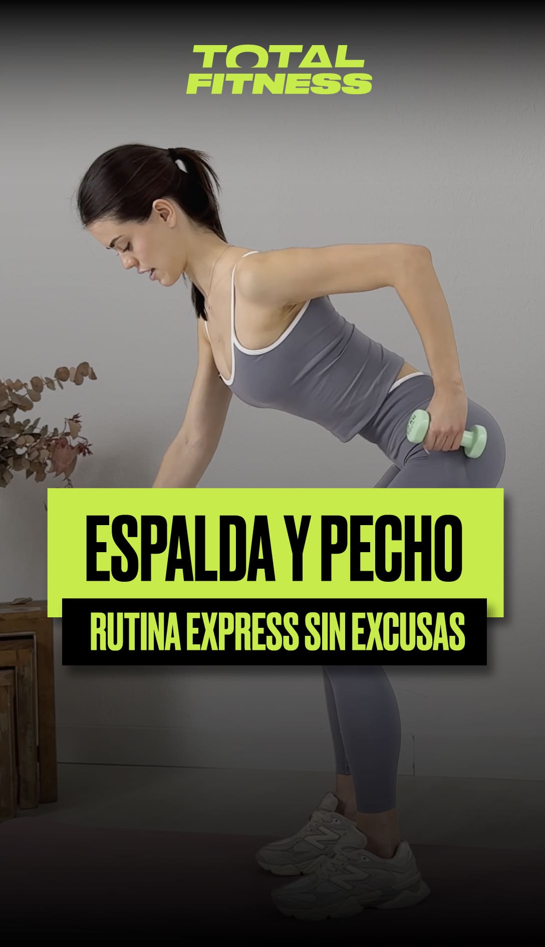 Espalda y pecho: rutina express sin excusas