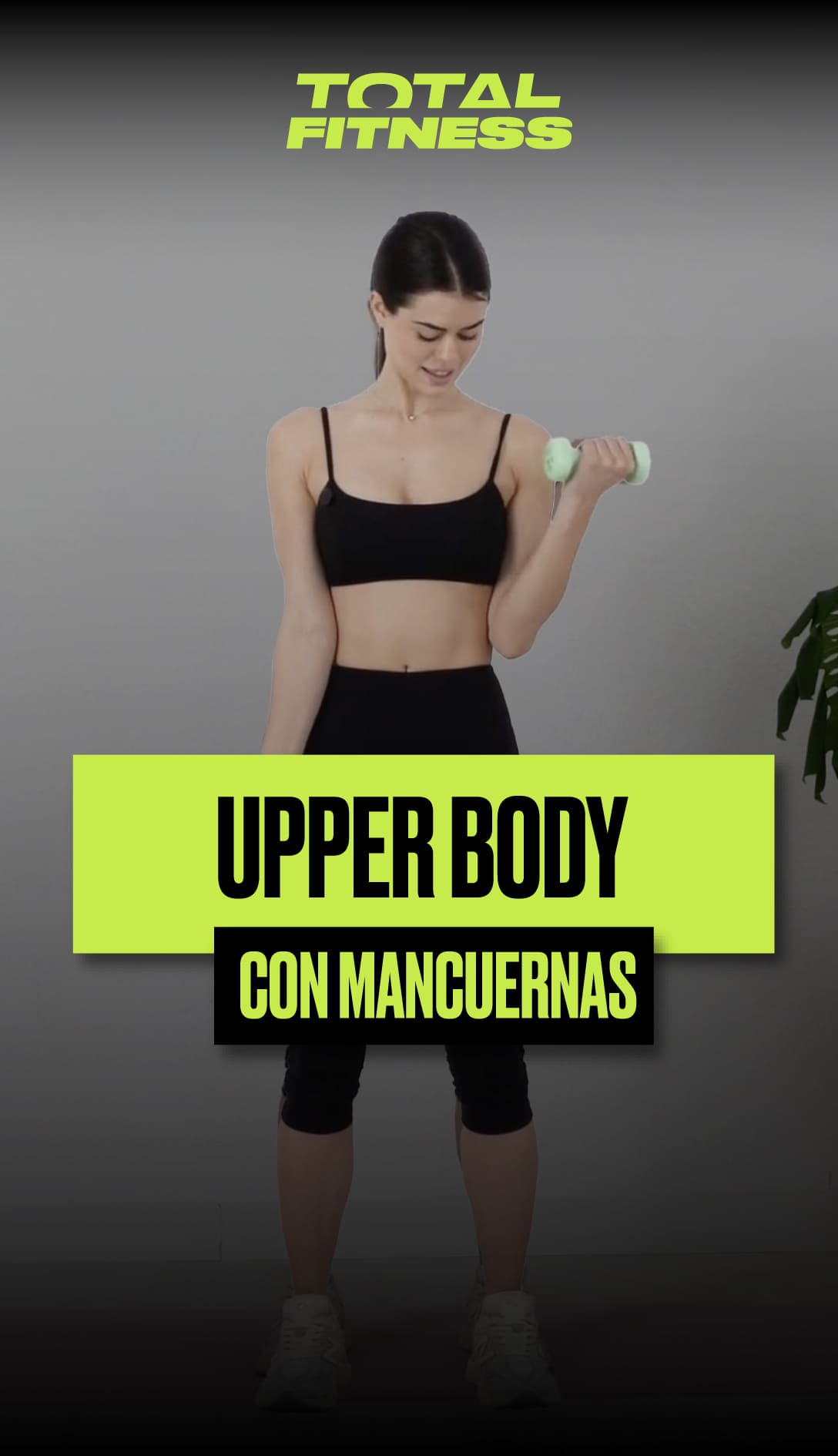Upper body con mancuernas