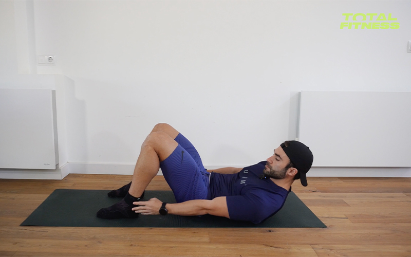 Rutina sin materiales para abdomen fuerte