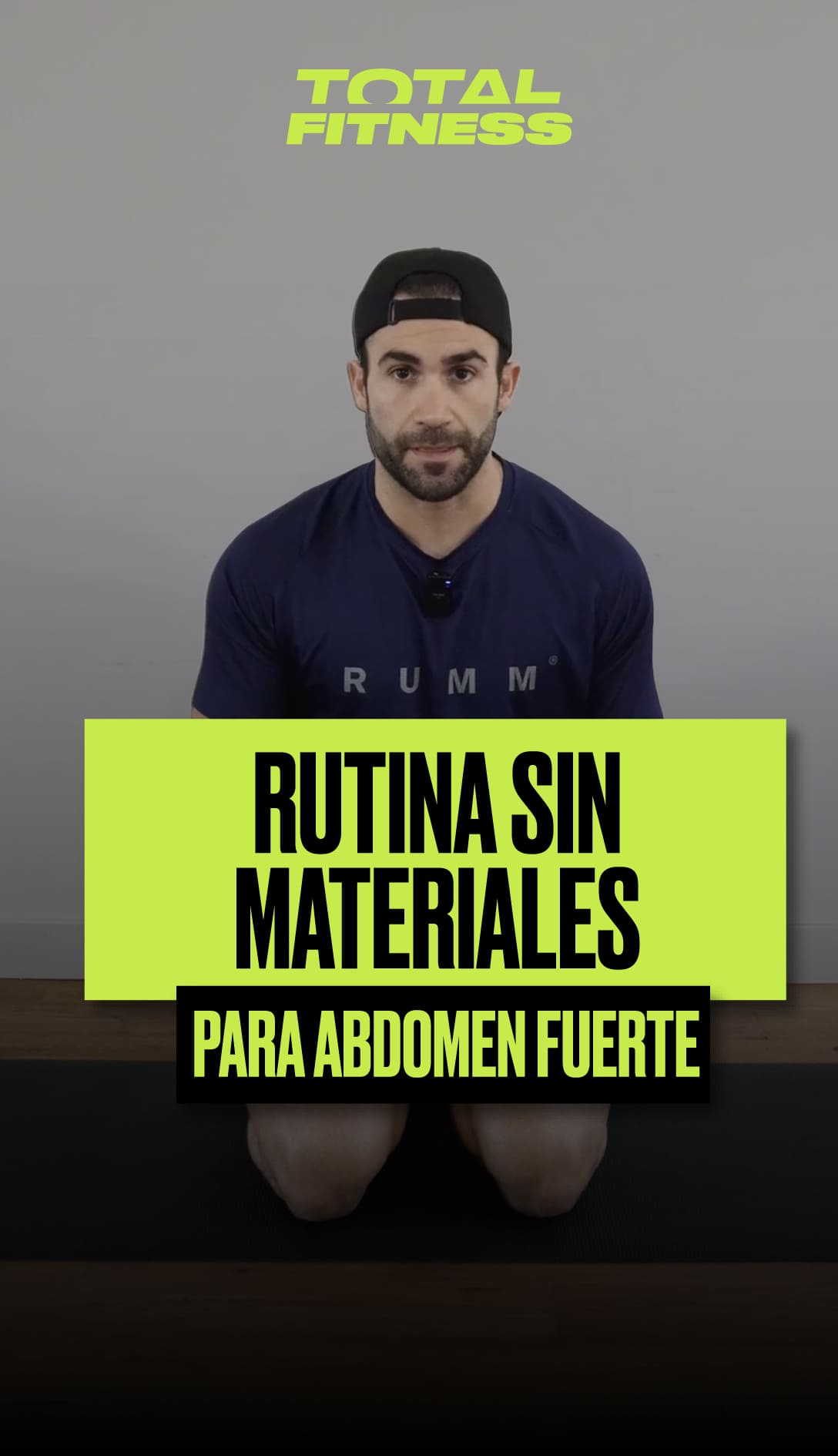 Rutina sin materiales para abdomen fuerte