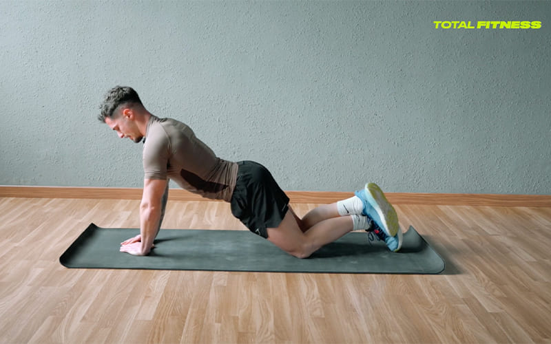 Pecho definido y trabajado