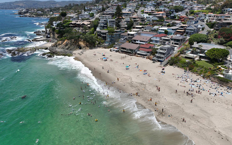 Las playas de California