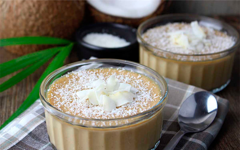 Receta del mundo: Natillas de coco