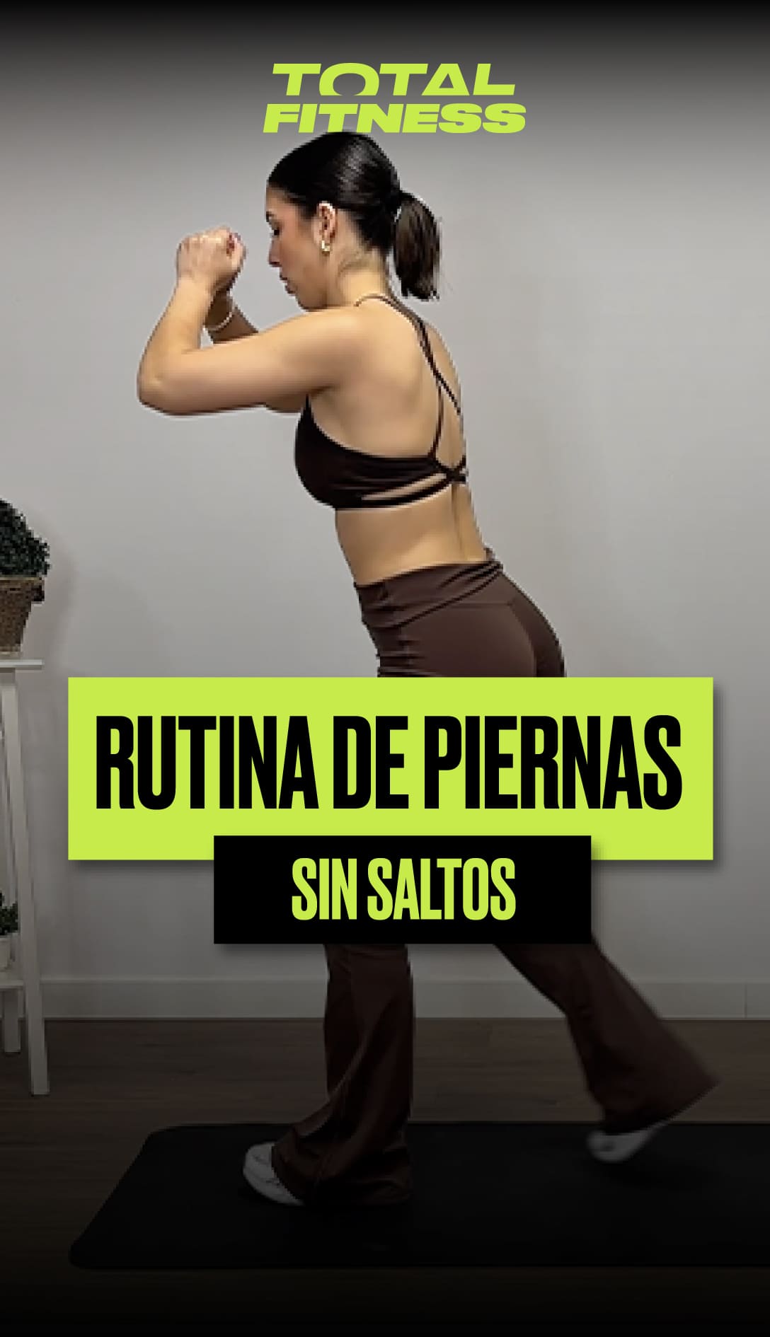 Rutina de piernas sin saltos