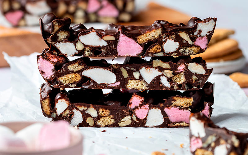 Receta del mundo: Rocky Road