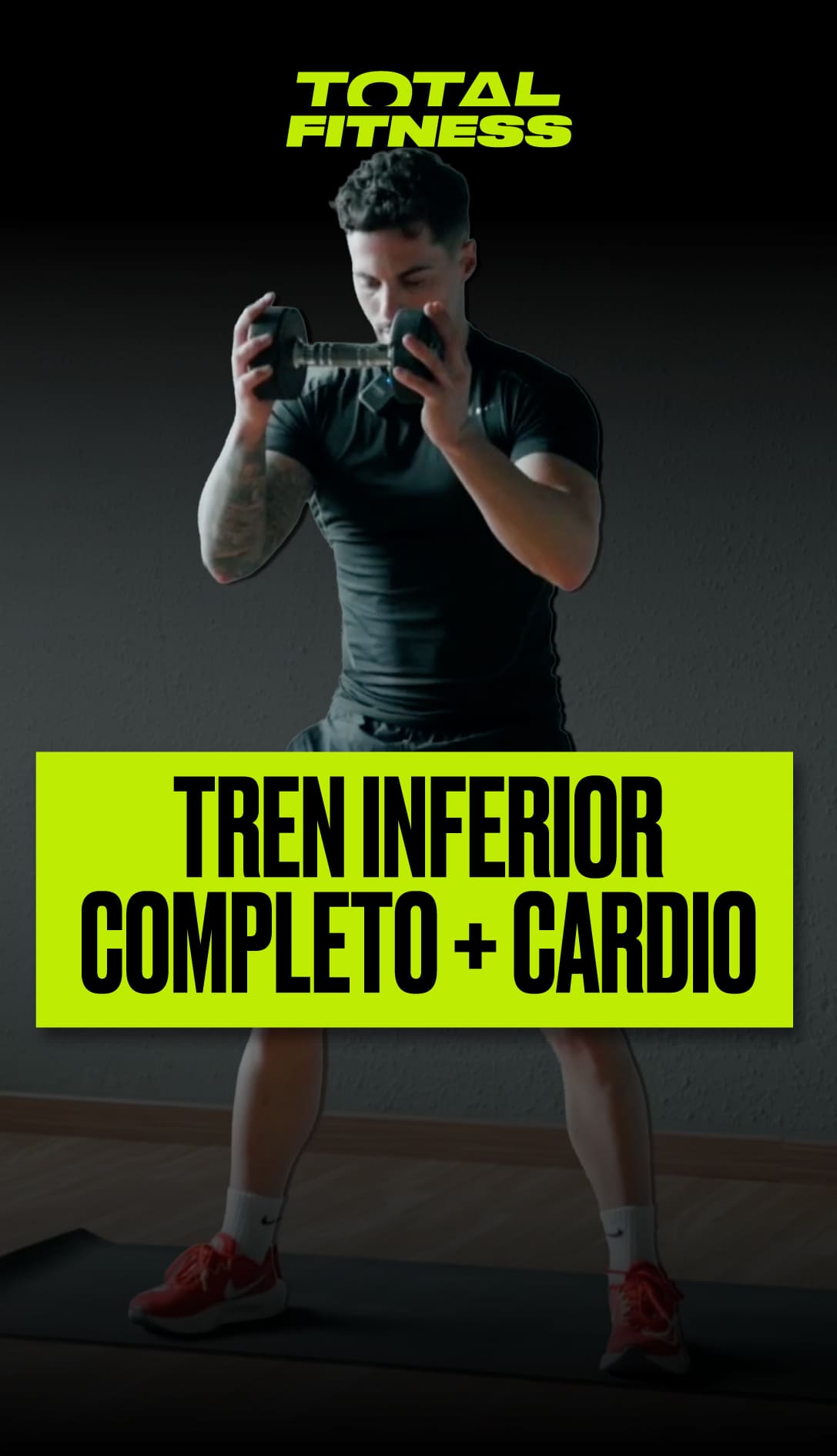 Tren inferior completo + cardio