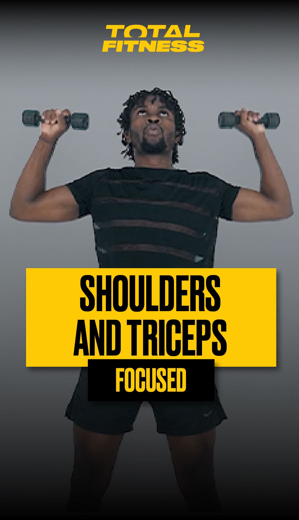 Shoulders and Triceps focused