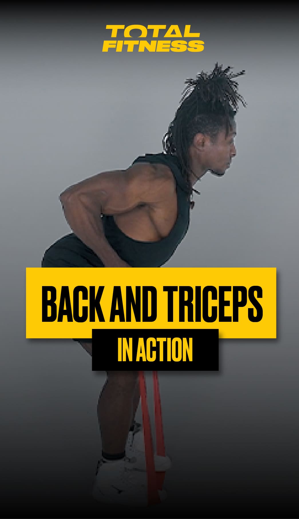 Back and triceps in action