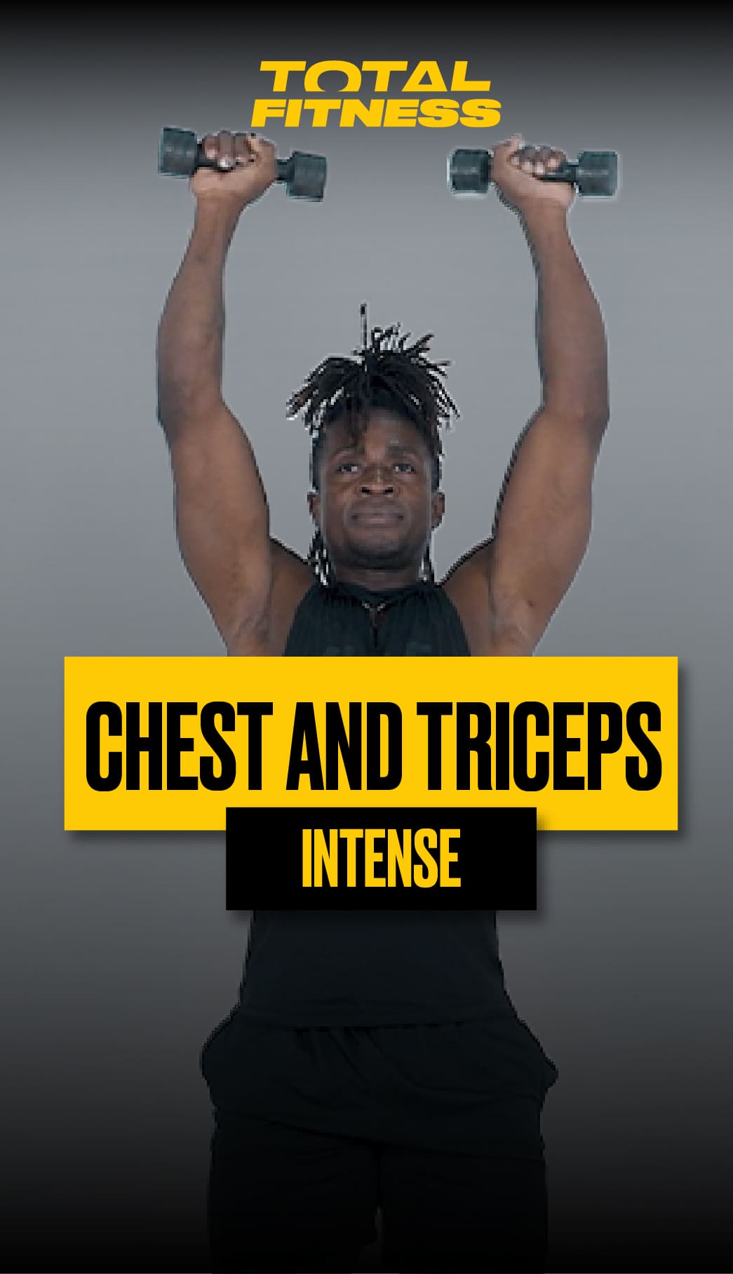 Chest and triceps intense