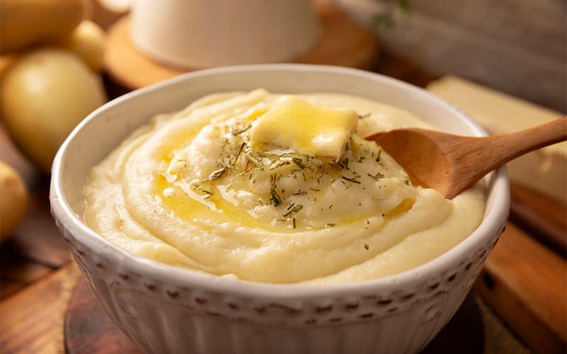 El secreto para un puré de papas cremoso que pocos conocen
