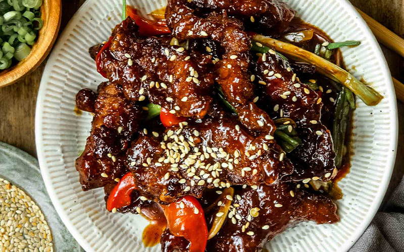 Receta del mundo: Mongolian beef