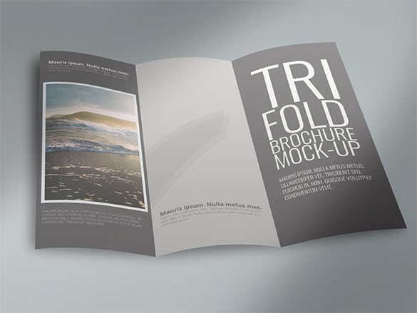 Brochura Tri-Fold Template Up