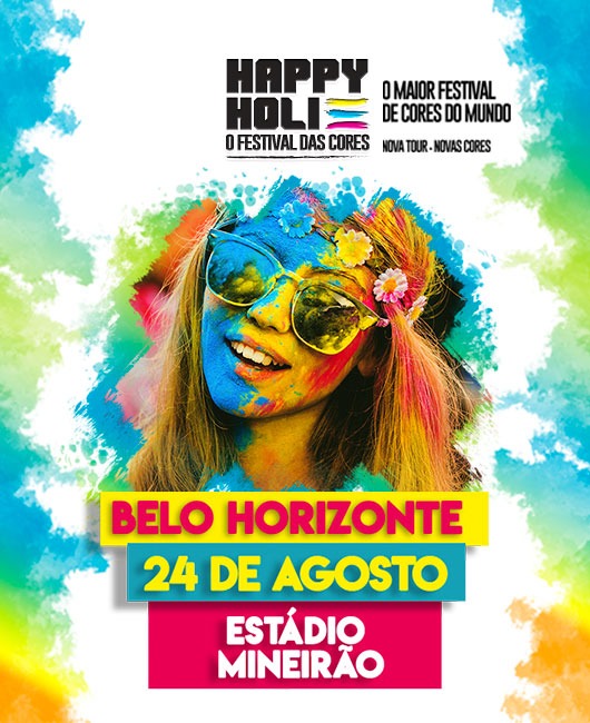 Festival traz explosão de cores para a Pedreira; veja fotos