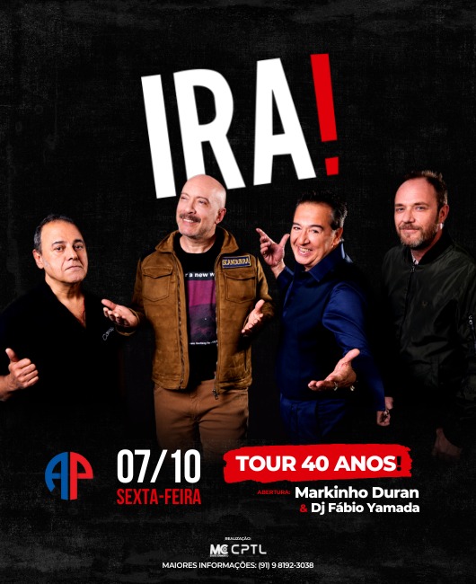 Ira! Tour 40 Anos em Belém