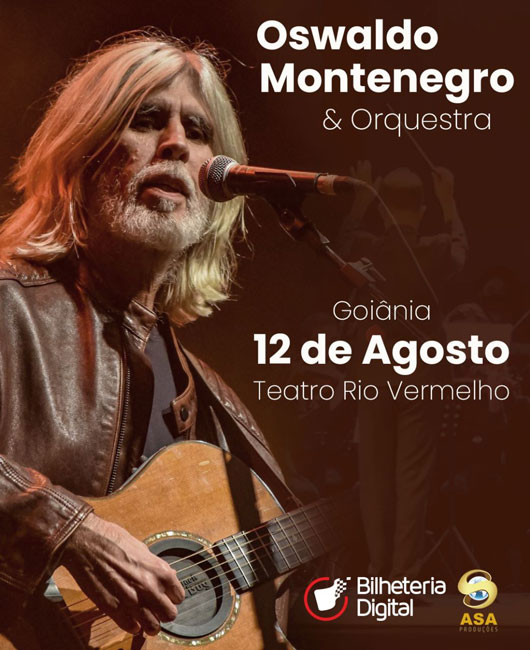 Oswaldo Montenegro e Orquestra em Goiânia