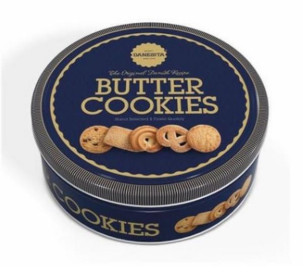 BISCOITO PORTUGUÊS DANESITA BUTTER COOKIES LATA 454G DELIVERY ALABARCE